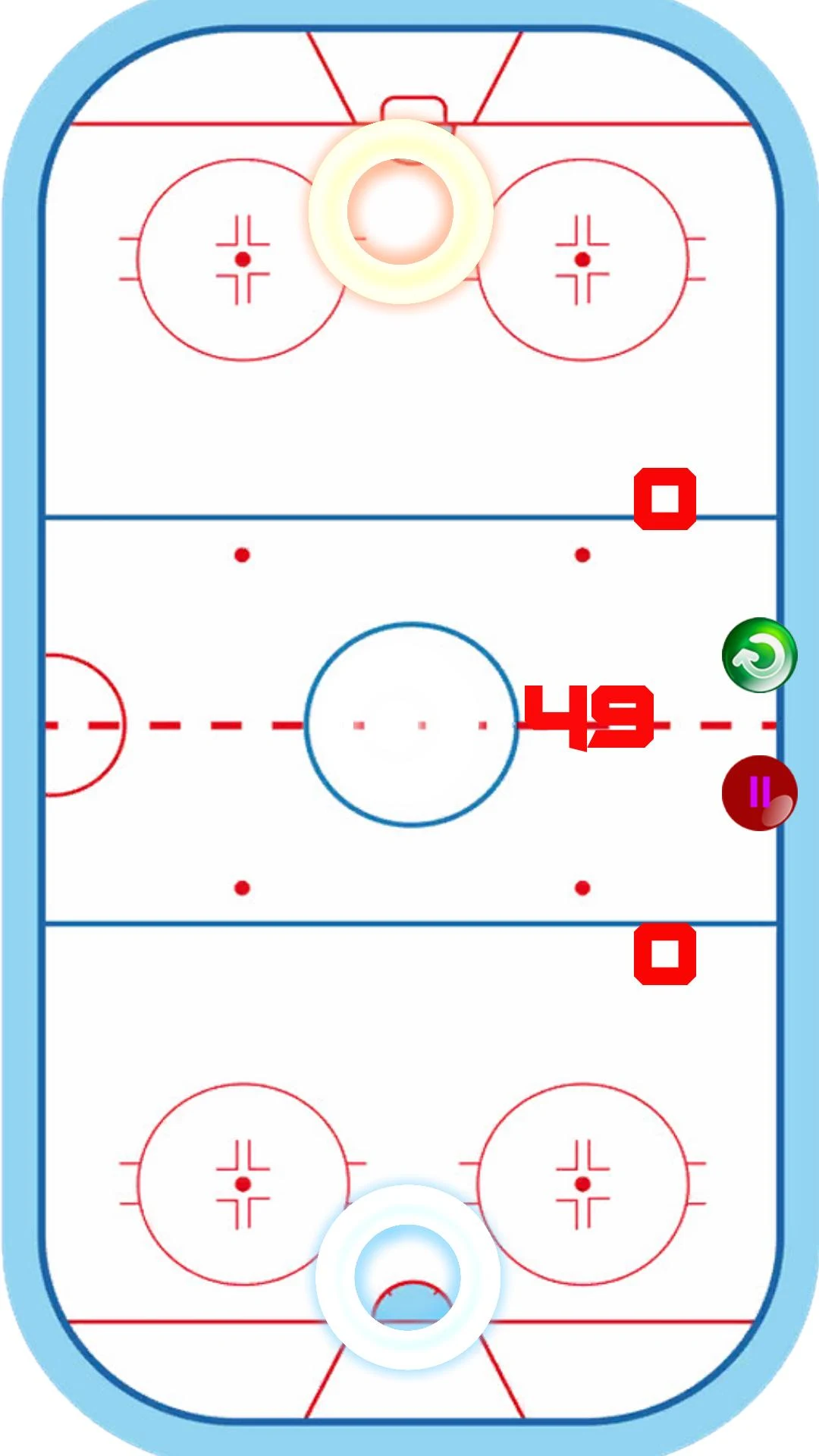 Air Hockey Simple screenshot