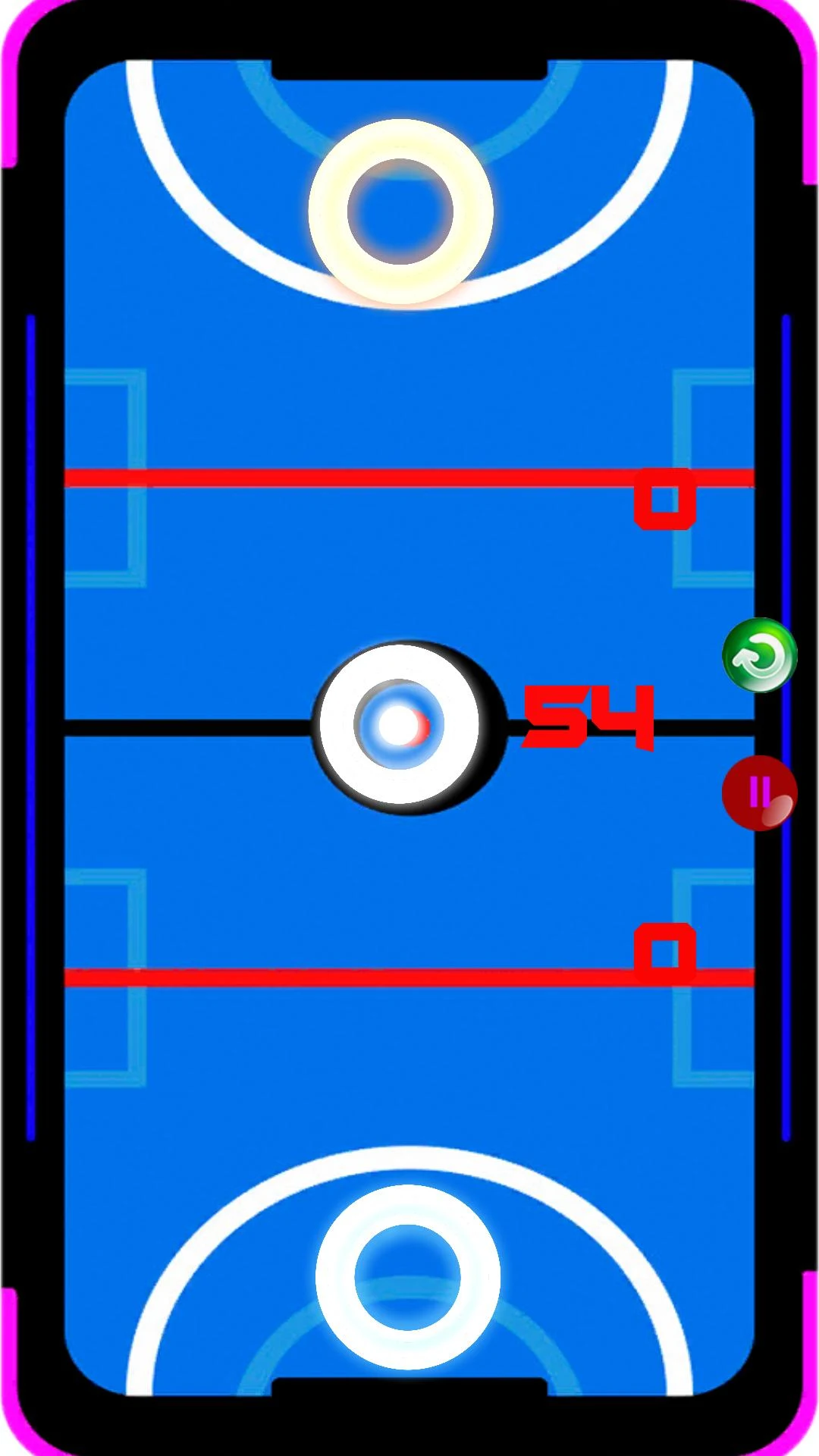 Air Hockey Simple screenshot